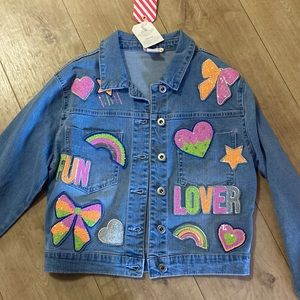 Brand new billieblush size 12 Jean jacket